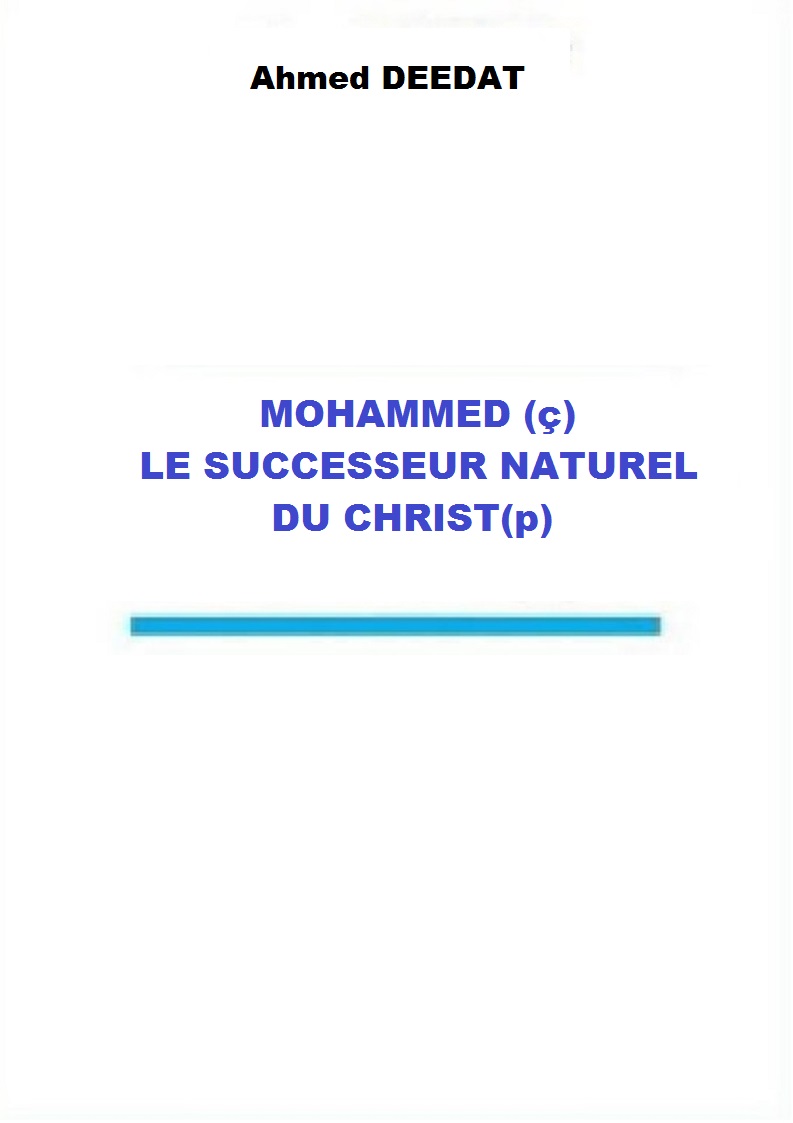 Mohammed C Le Successeur Naturel Du Christ P
